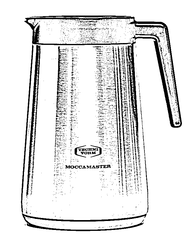 Moccamaster new thermal jug drawing
