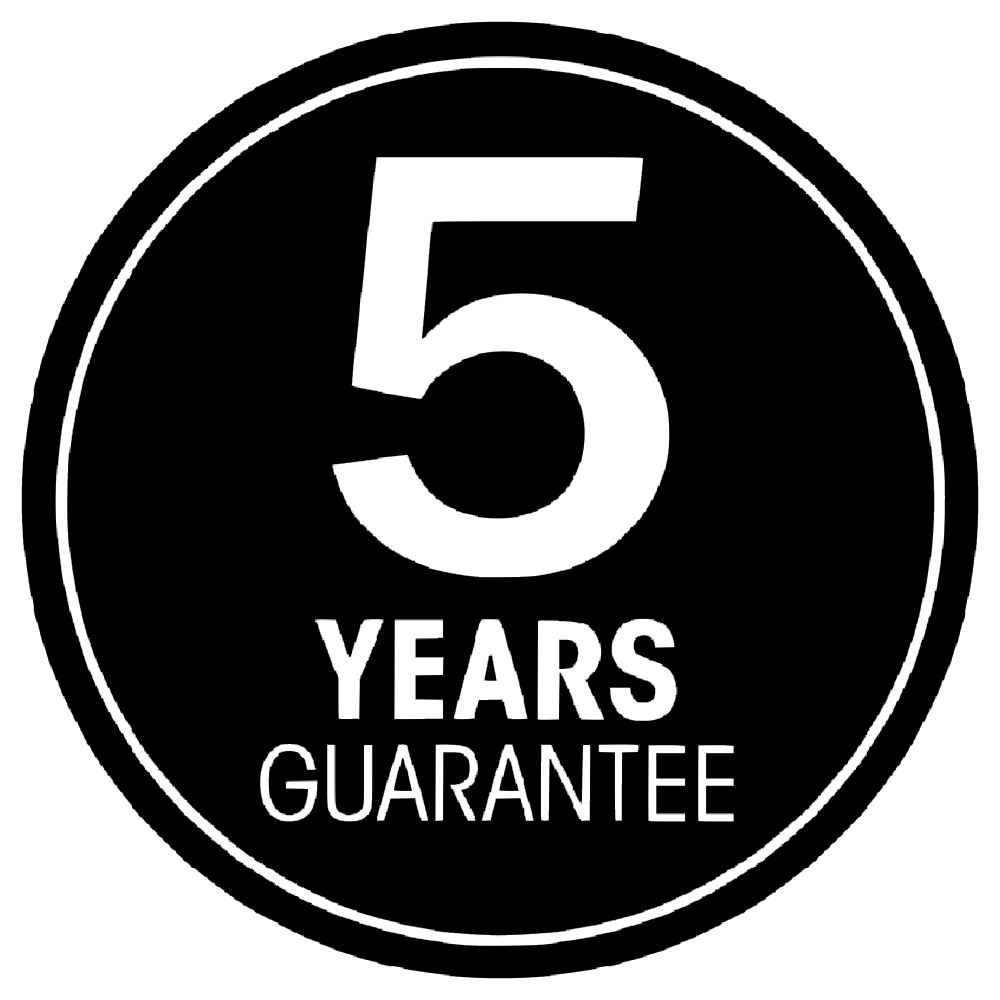 5-year guarantee